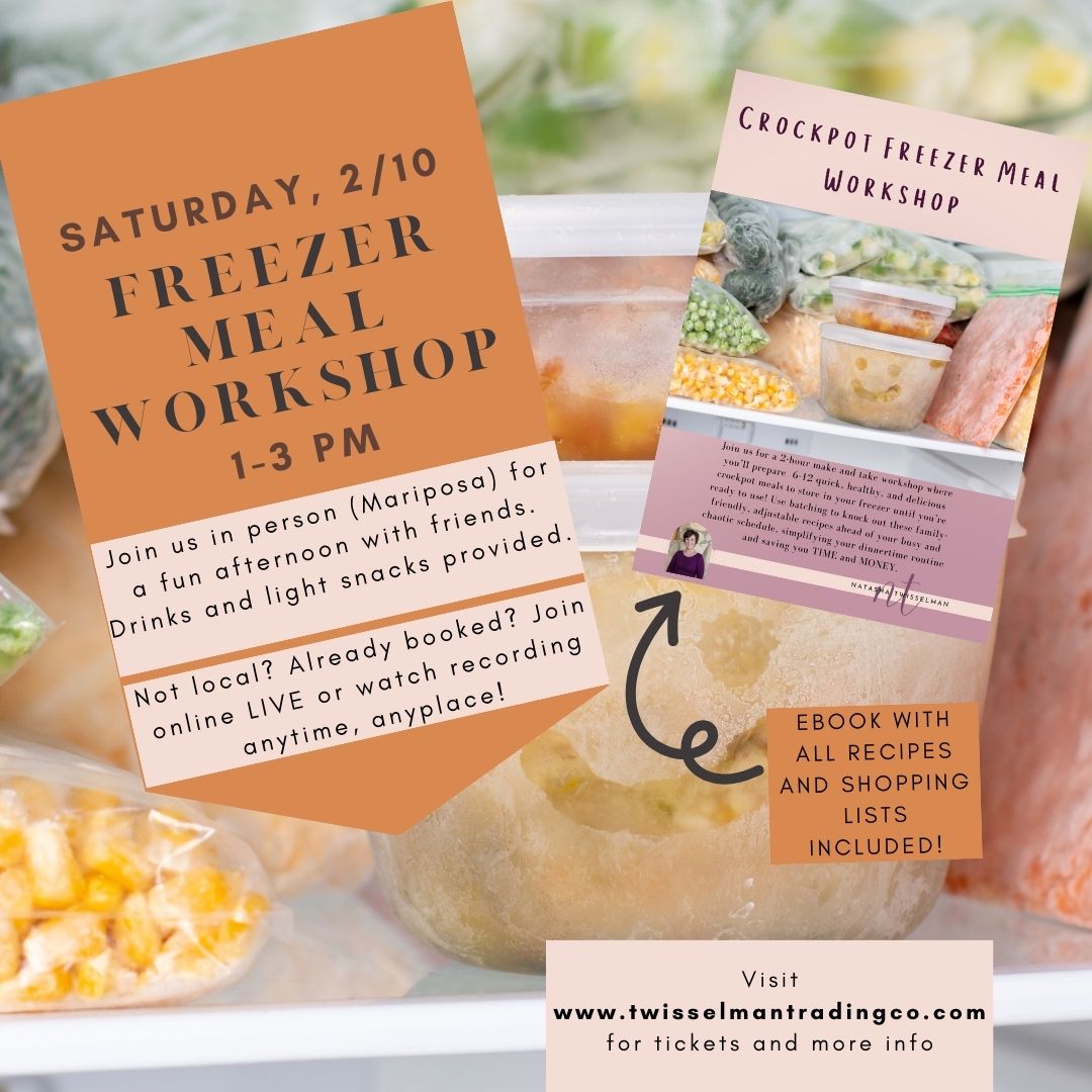 Freezer Crockpot Meal Workshop