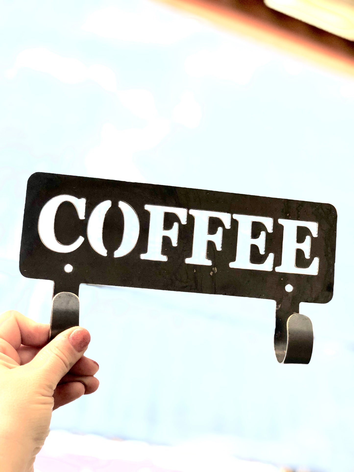 Mariposa Coffee metal 2 hook