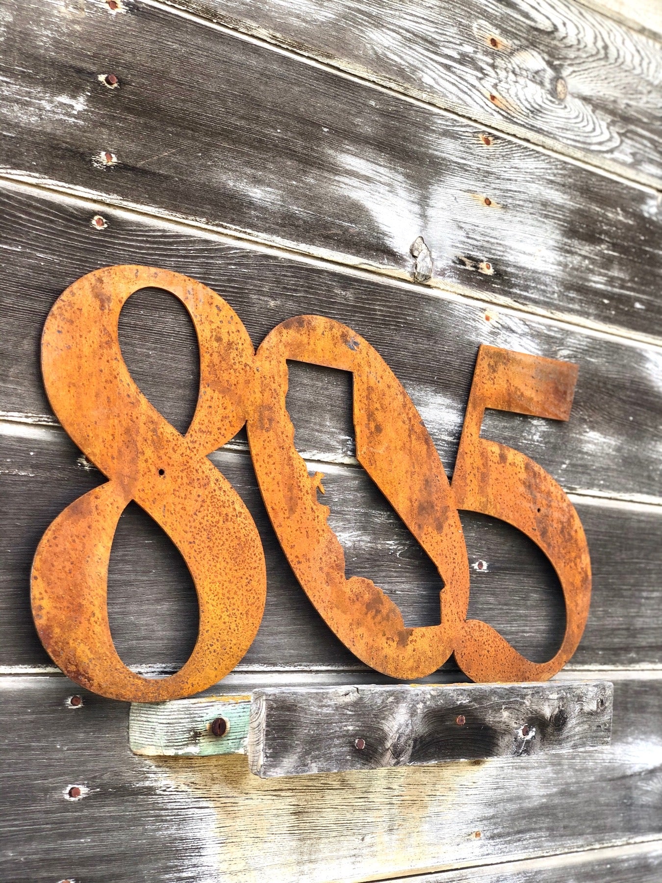 Large 805 Metal Cutout