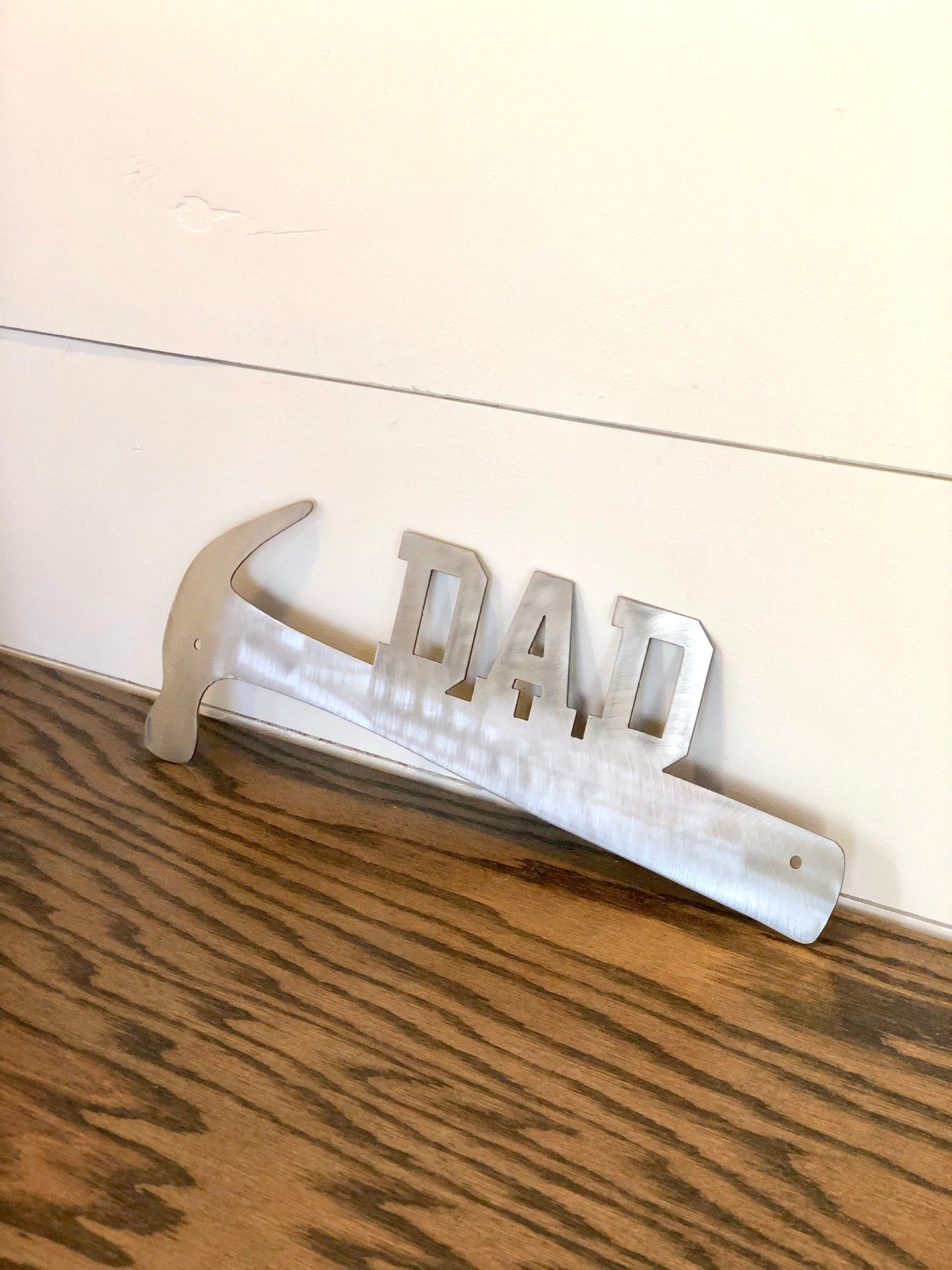 DAD Hammer Metal Wall Hanging