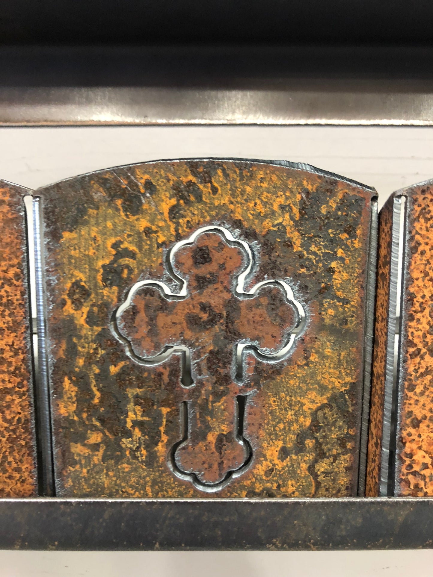 Custom Metal Night Light - Cross