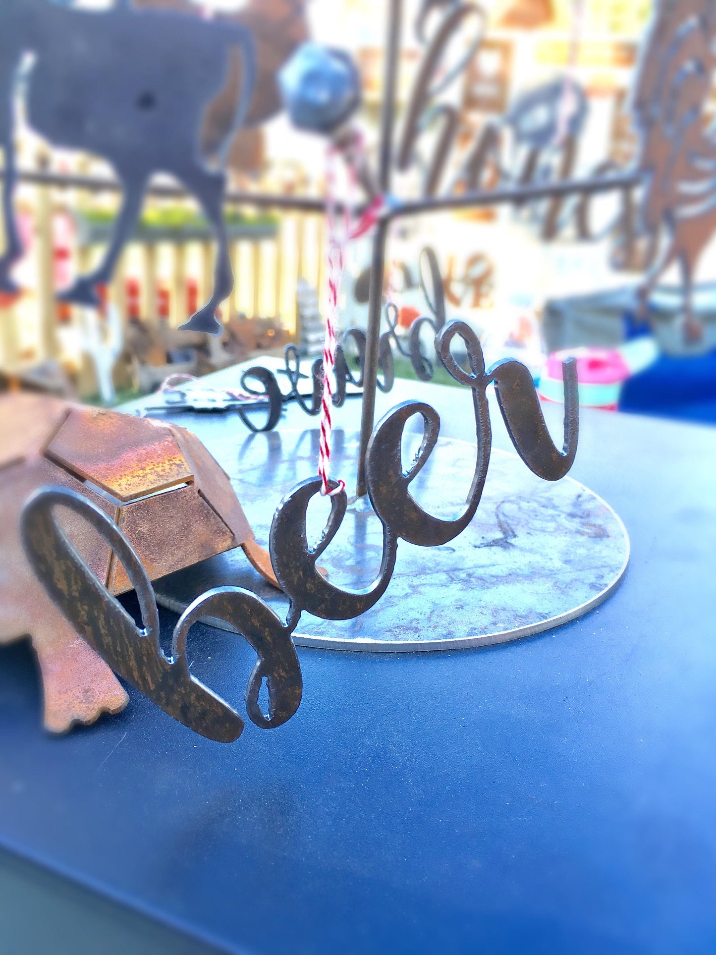 Script Word Ornaments