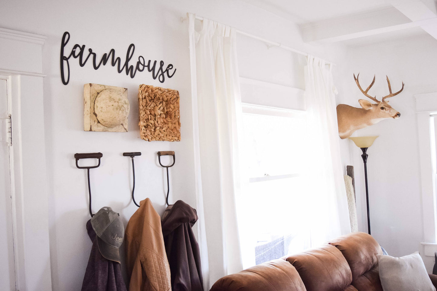 FARMHOUSE Script Metal Word Wall Expressions