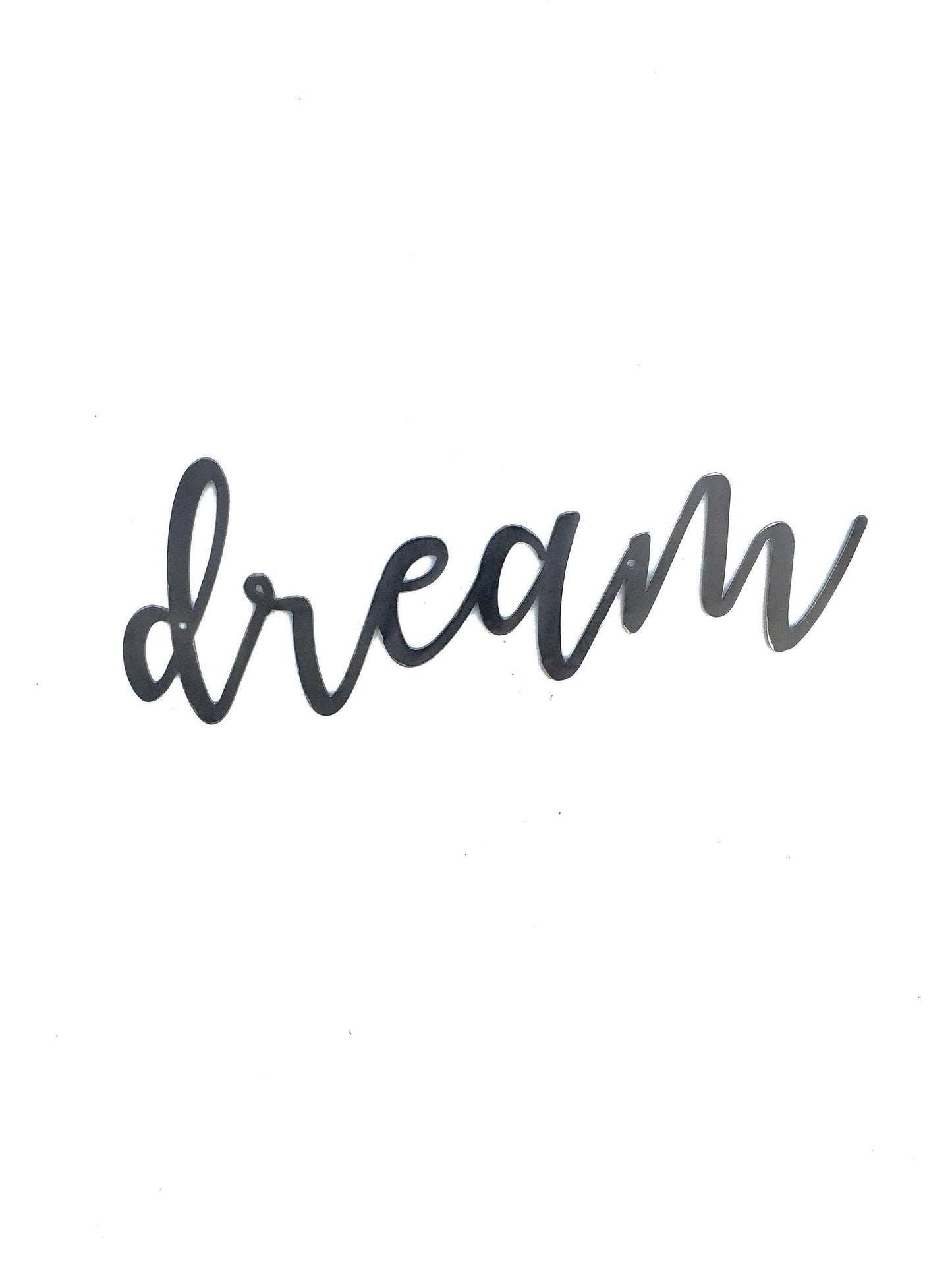 DREAM Script Metal Word Wall Expressions