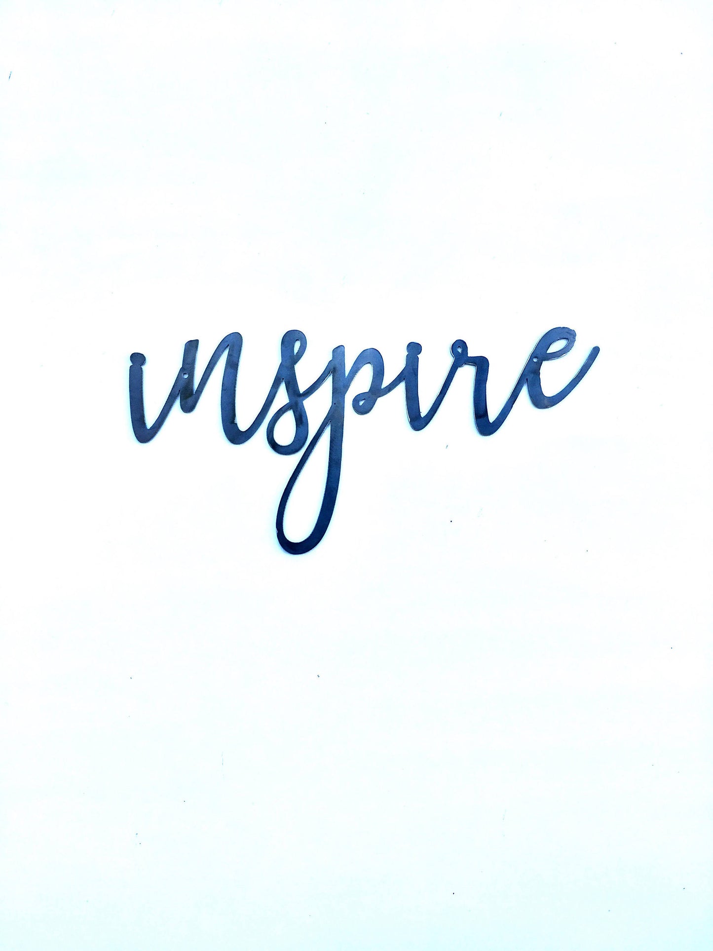 INSPIRE Script Metal Word Wall Expressions