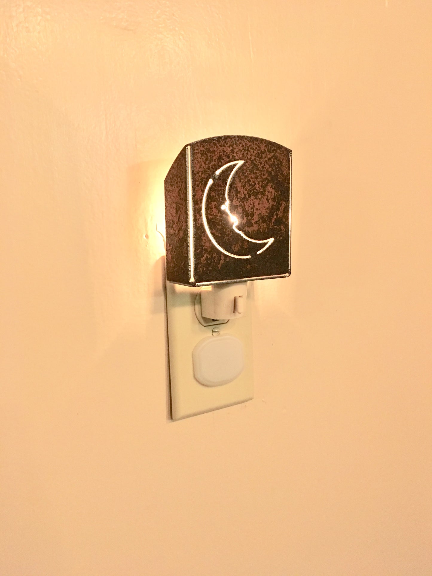 Custom Metal Night Light - Moon