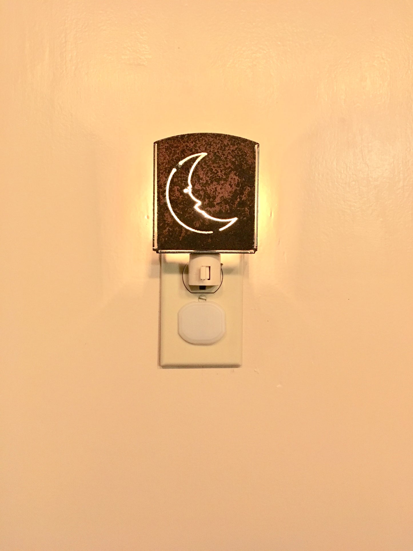 Custom Metal Night Light - Moon