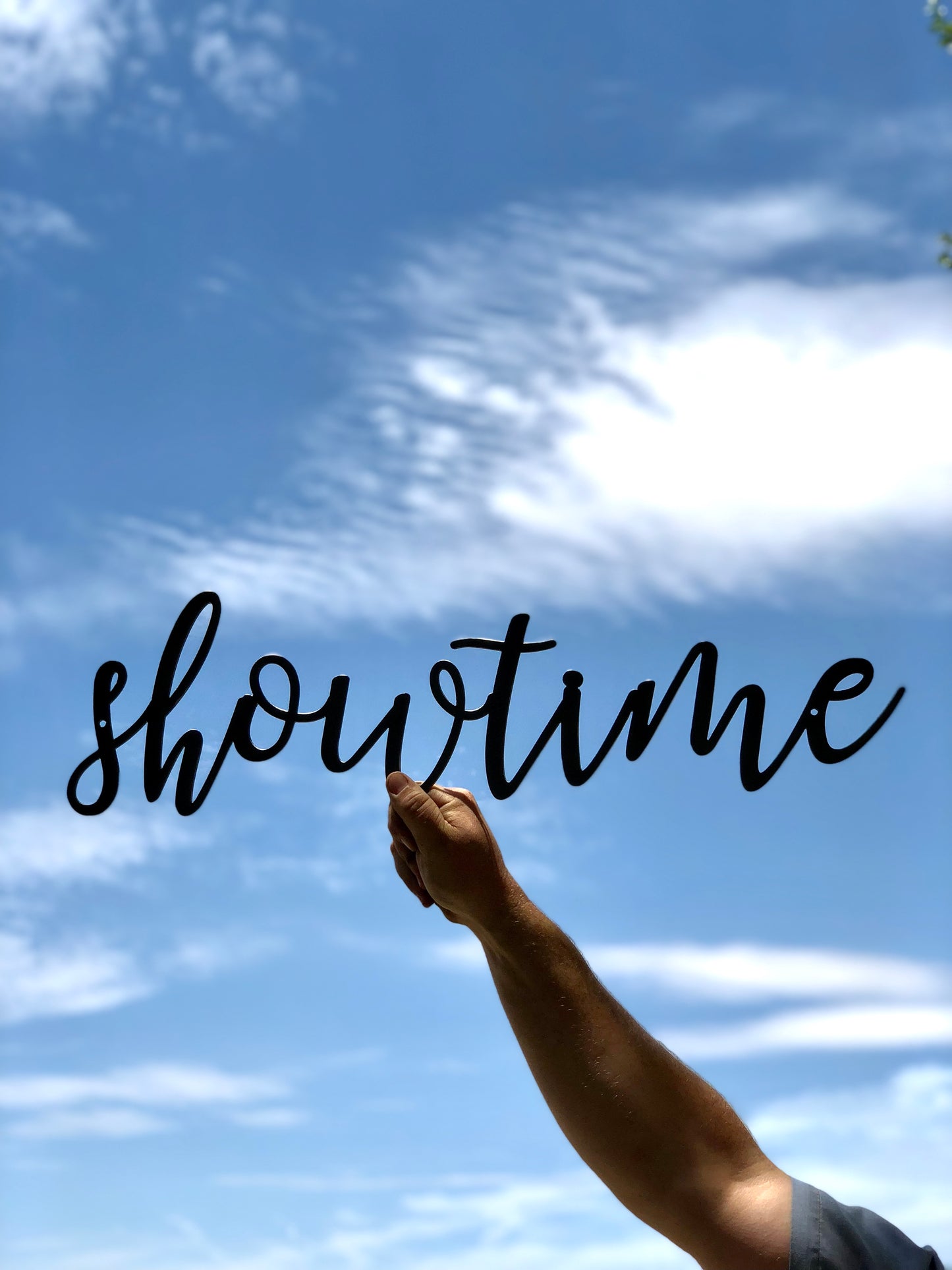 Showtime Script Metal Word Wall Expressions