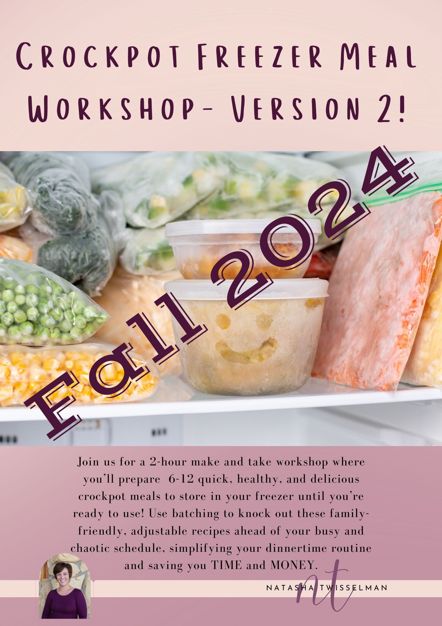 Freezer Crockpot Meal Workshop