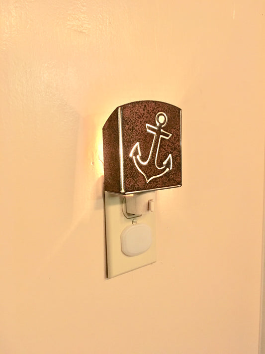 Custom Metal Night Light - Anchor