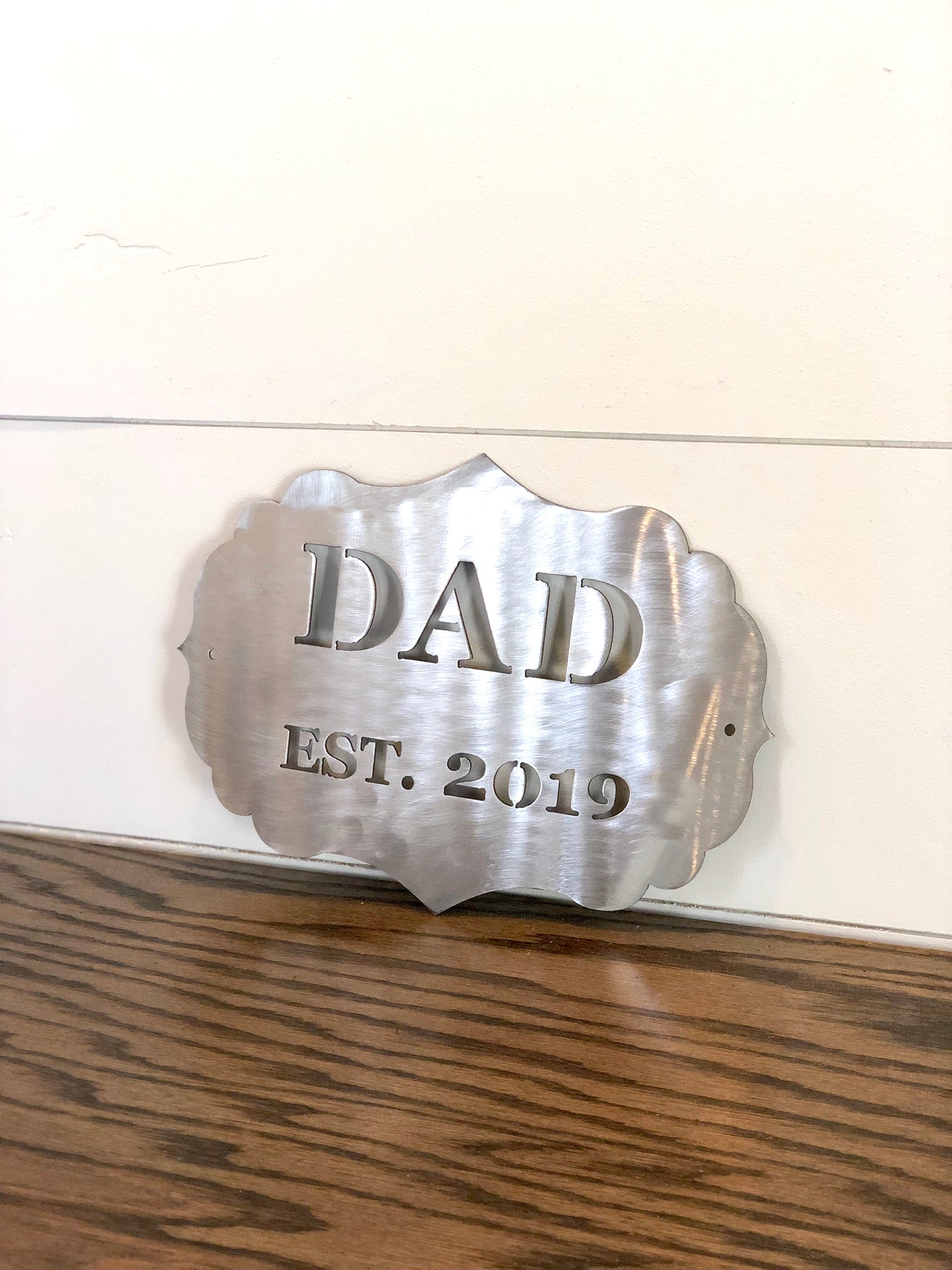DAD established Metal Wall Hanging