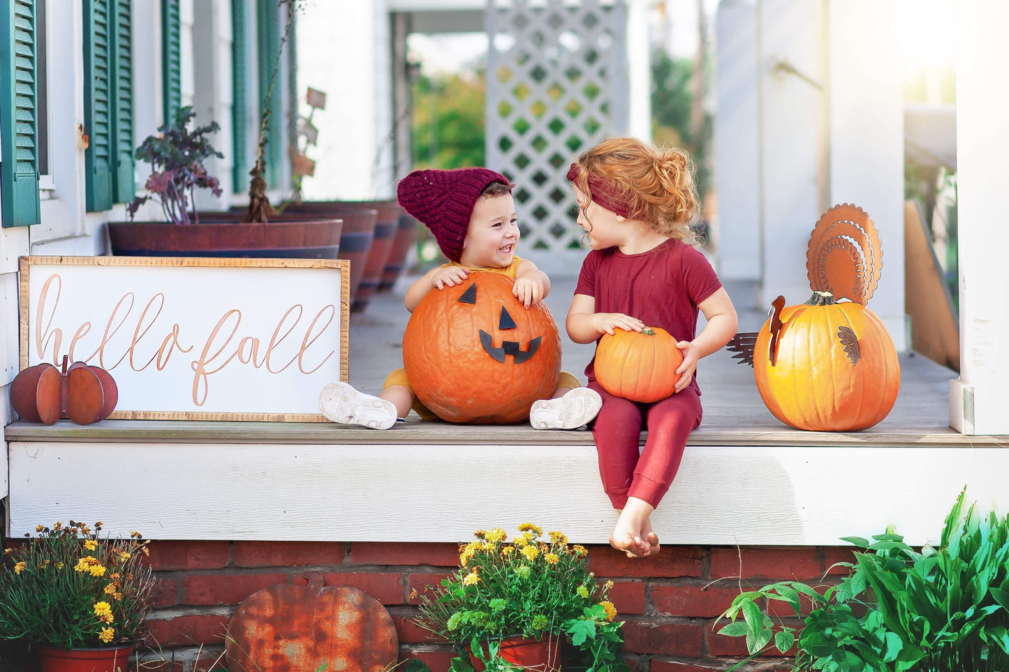 Pumpkin Jack-o-Lantern Pieces