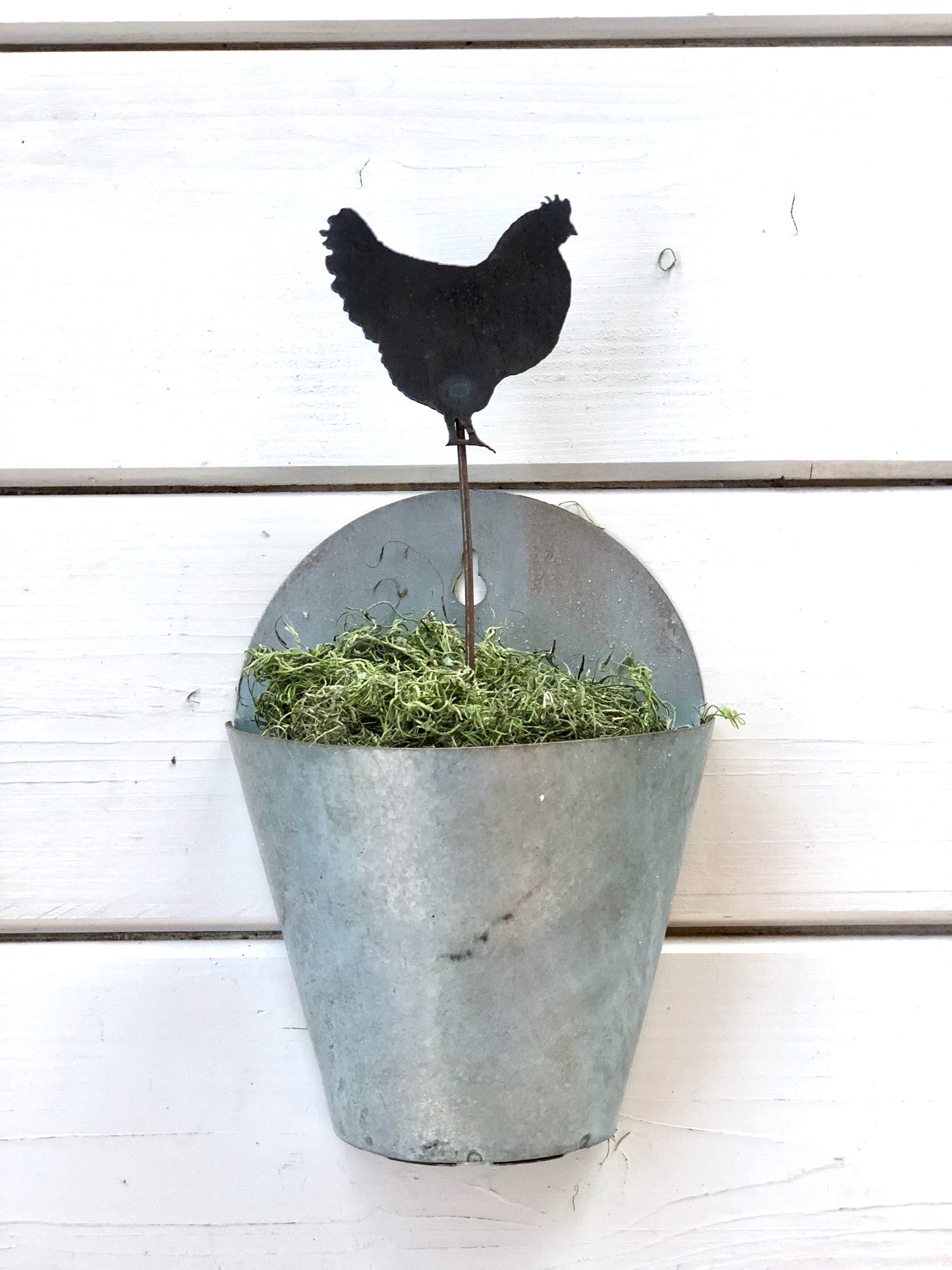 Metal Potted Plant Stakes Animal Silhouettes