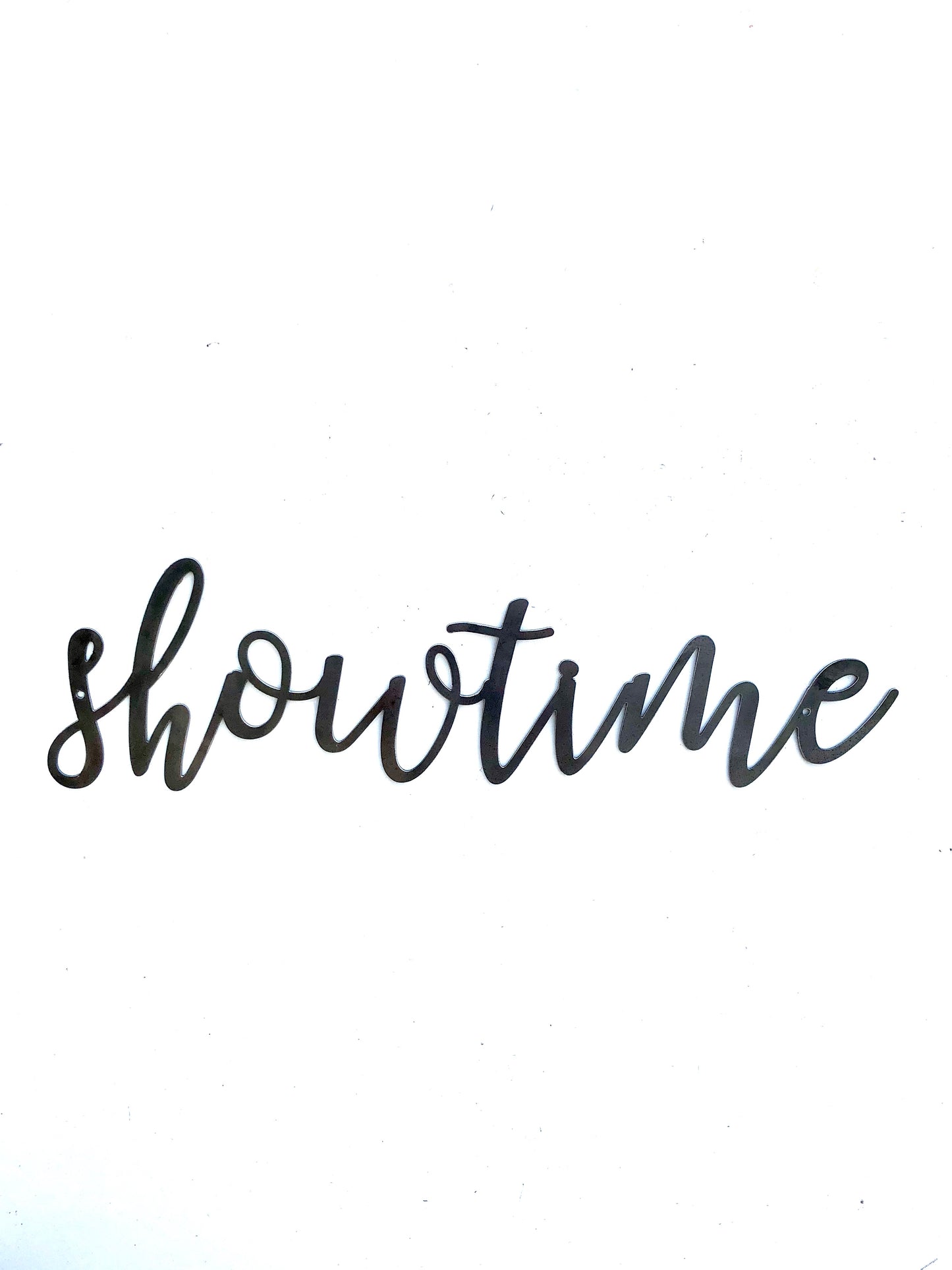 Showtime Script Metal Word Wall Expressions