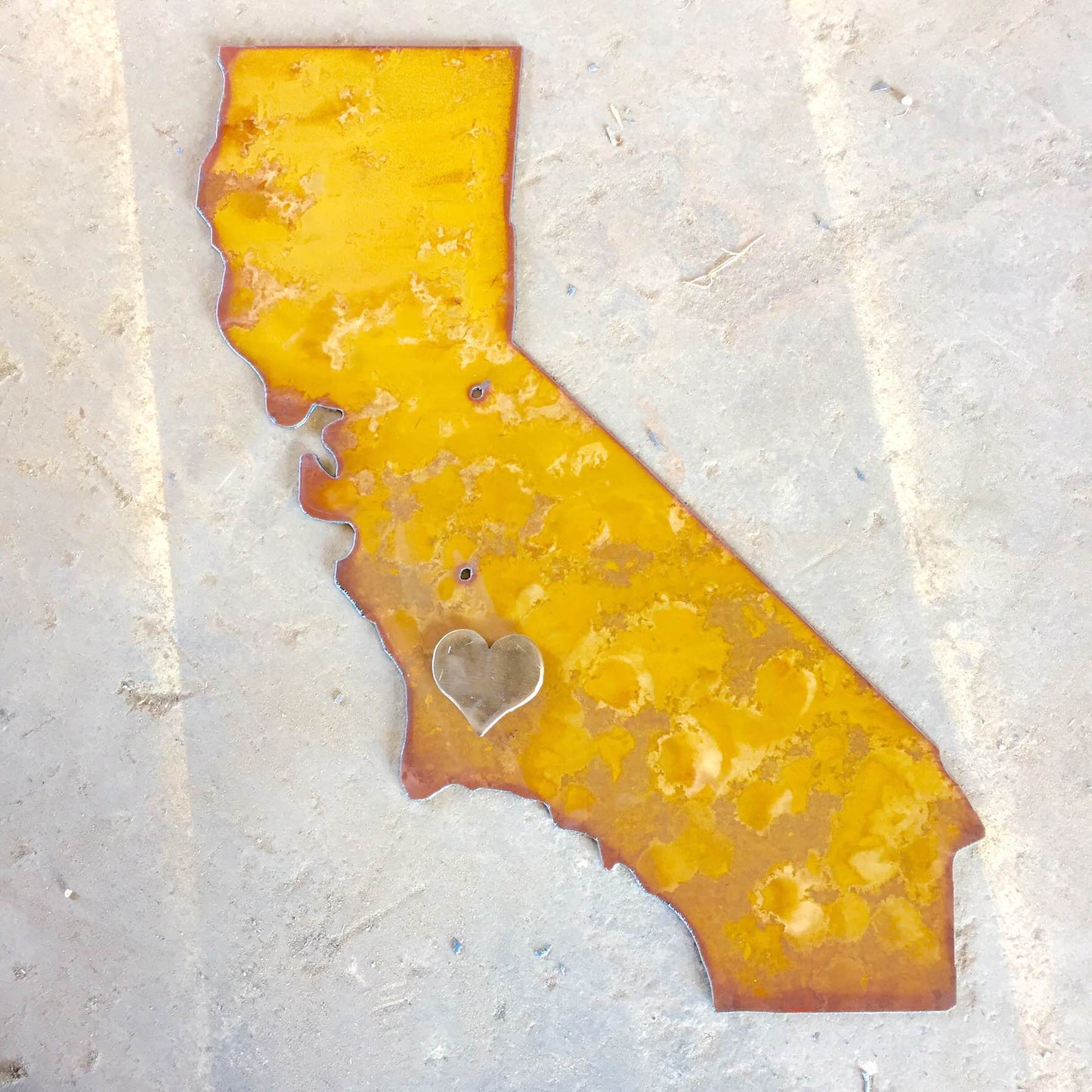 State Metal Cutout