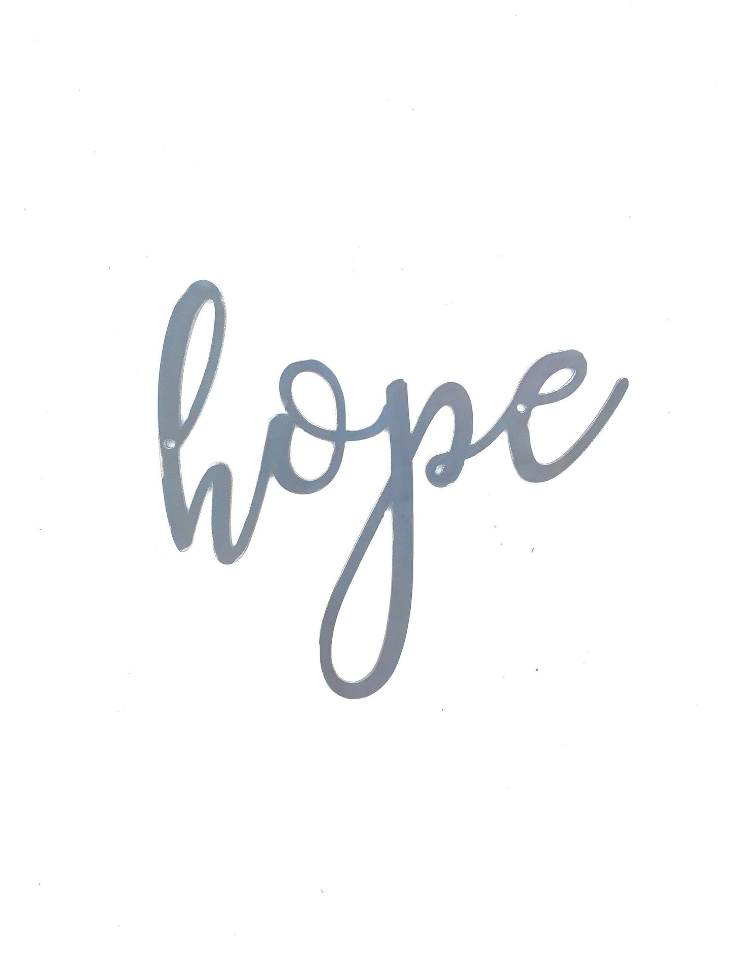 HOPE Script Metal Word Wall Expressions