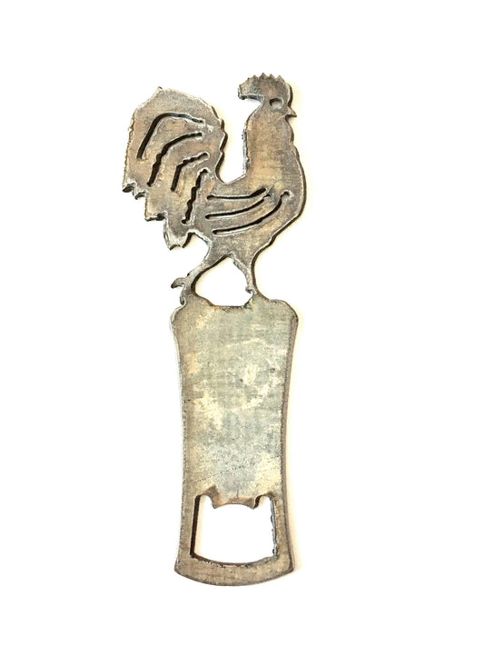 Rooster Metal Bottle Opener