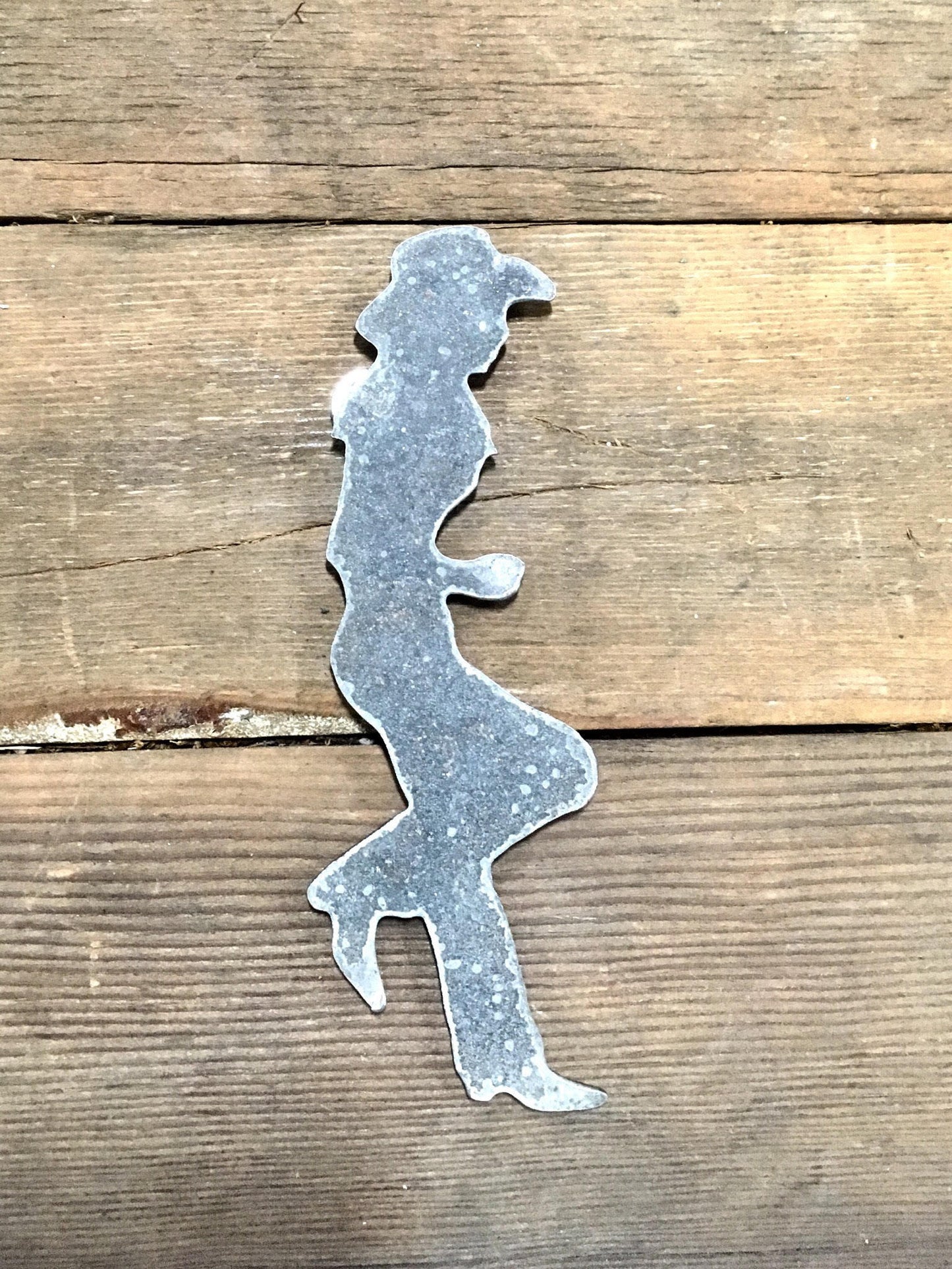 Cowgirl Metal Bottle Opener