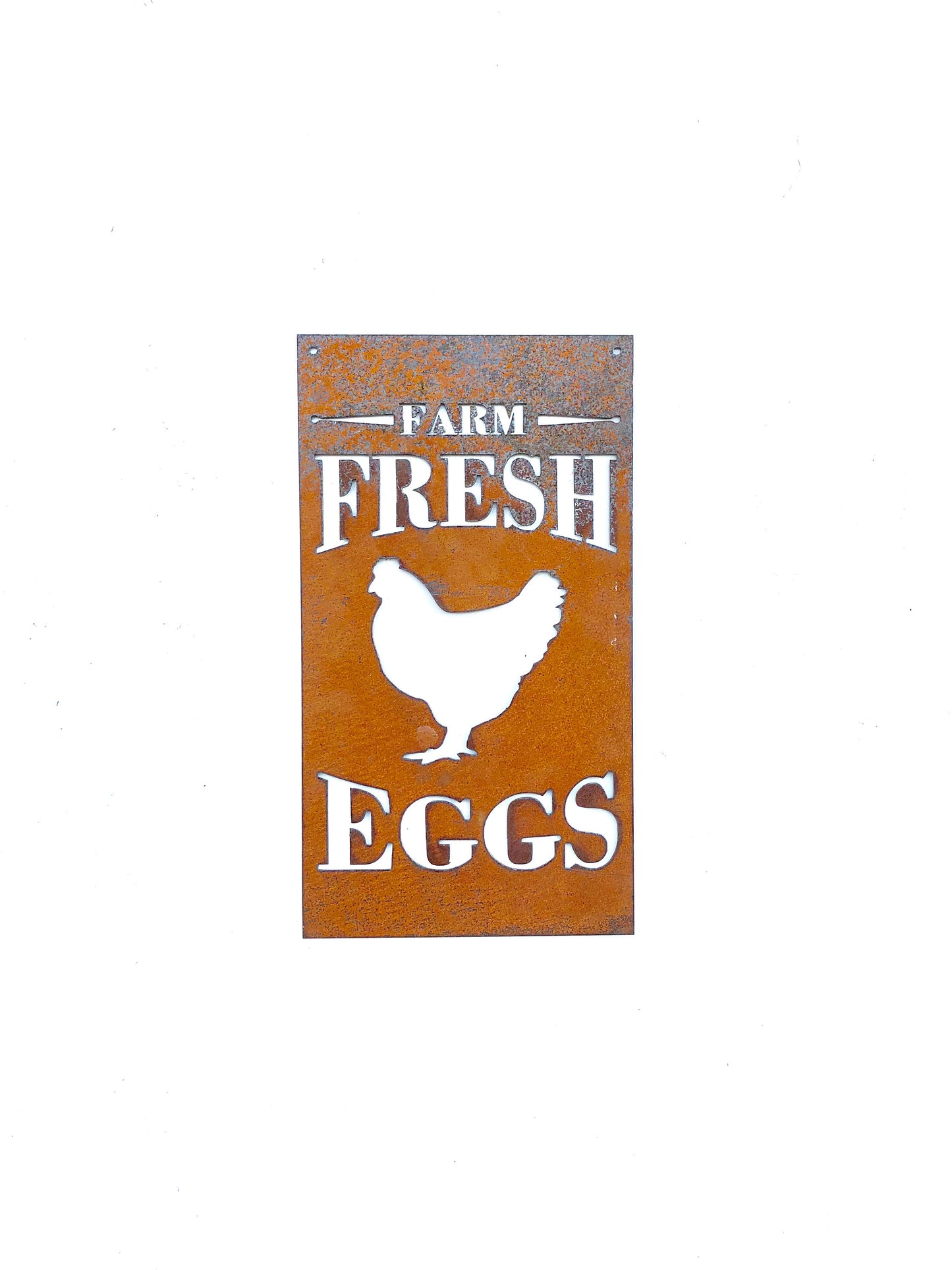 Farm Fresh Eggs Metal Sign