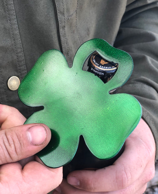 Shamrock Metal Bottle Opener