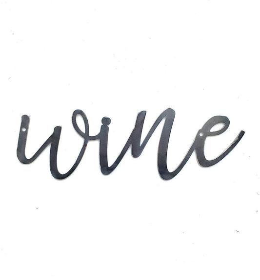 WINE Script Metal Word Wall Expressions