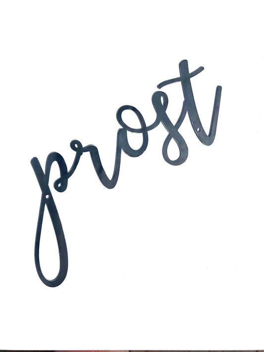 PROST Script Metal Word Wall Expressions