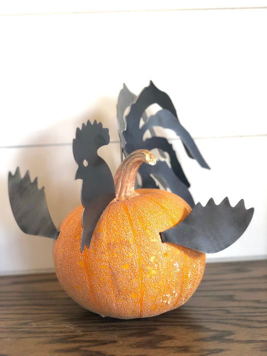 Pumpkin Rooster Pieces